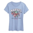 thumbnail image 1 of Marvel - Collage - Women's Short Sleeve Graphic T-Shirt, 1 of 3