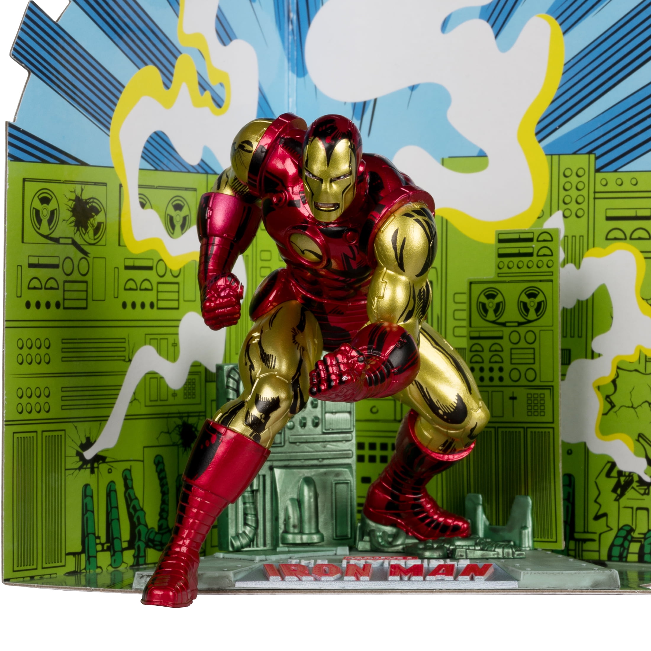 Marvel Iron Man 1:10 Scale Posed Figure with Backdrop
