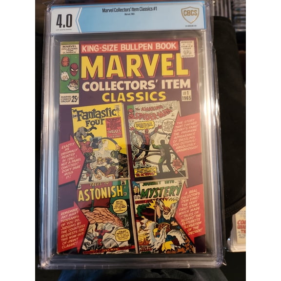 Marvel Collectors' Item Classics #1 - CBCS 4 Comic Book