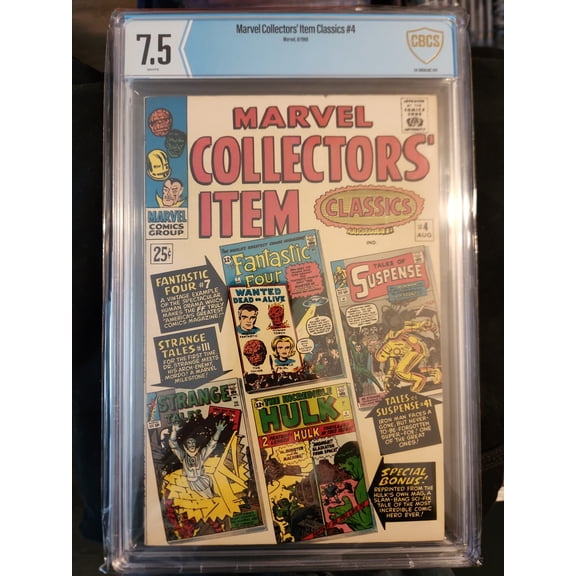 Marvel Collectors' Item Classics #4 - CBCS 7.5 Comic Book