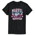 thumbnail image 1 of Marvel - Collegiate Americana - Men's Short Sleeve Graphic Tee, 1 of 5