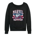 thumbnail image 1 of Marvel - Collegiate Americana - Women's French Terry Pullover Sweatshirt, 1 of 5