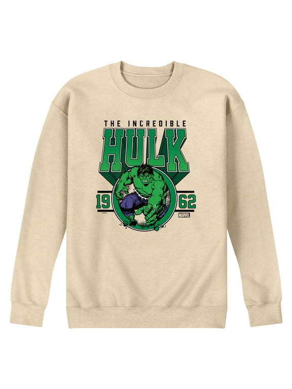 - Collegiate Hulk Men's Graphic Fleece Sweatshirt
