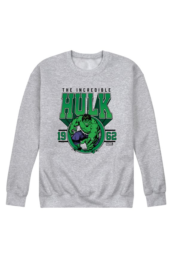 - Collegiate Hulk - Men's Crew Fleece Sweatshirt