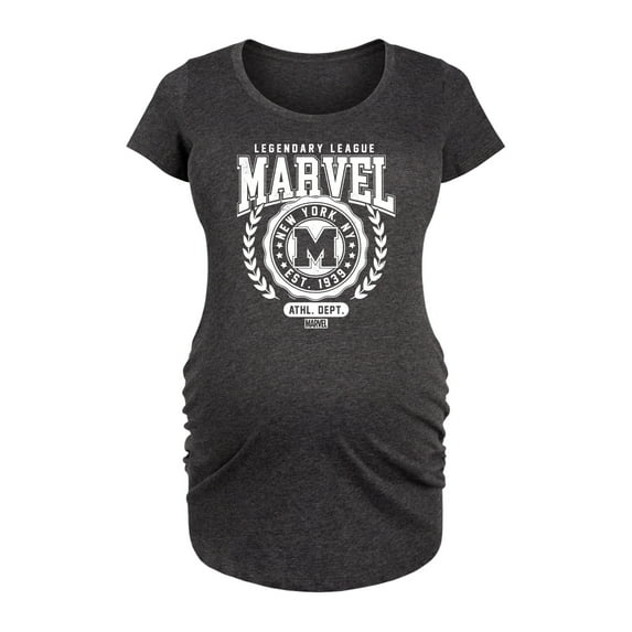 Marvel - Collegiate - Maternity Scoop Neck Graphic T-Shirt