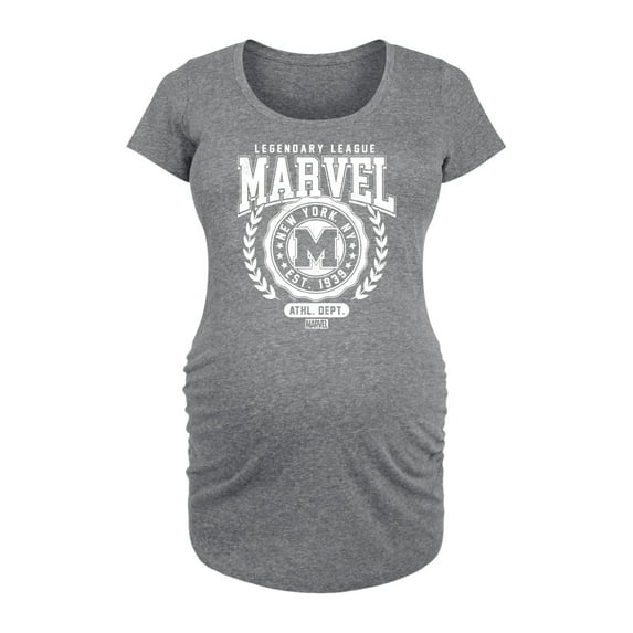 Marvel - Collegiate - Maternity Scoop Neck Graphic T-Shirt