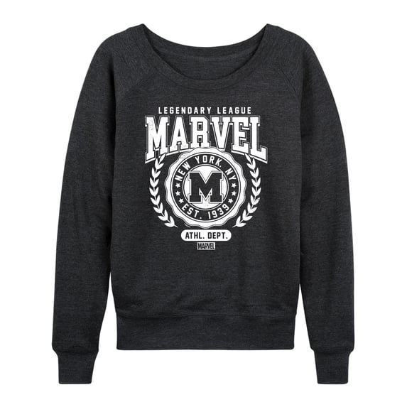 Marvel - Collegiate - Women's French Terry Pullover Sweatshirt
