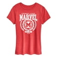 thumbnail image 1 of Marvel - Collegiate - Women's Short Sleeve Graphic T-Shirt, 1 of 5