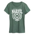 thumbnail image 1 of Marvel - Collegiate - Women's Short Sleeve Graphic T-Shirt, 1 of 5