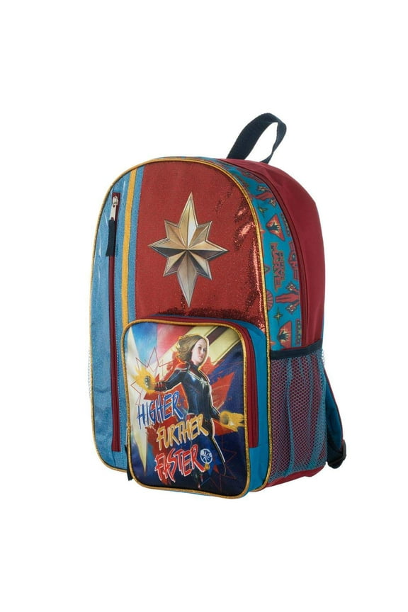 Marvel Comic Book Accessories Captain Marvel Backpack