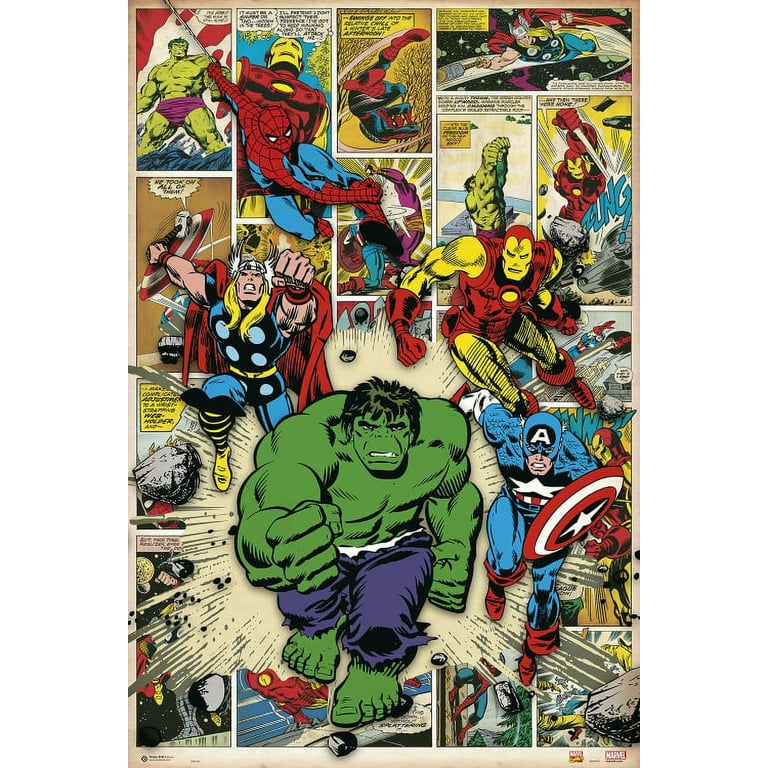 Poster MARVEL COMICS - here come, Wall Art, Gifts & Merchandise