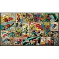 thumbnail image 1 of Marvel Comic Panel XL Spray and Stick Wallpaper Mural, 1 of 3
