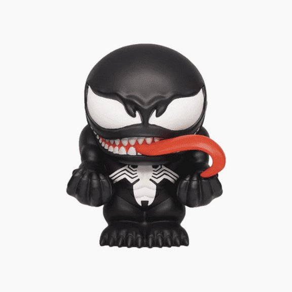 Marvel Comic Venom Piggy Bank Collectible Figure Coin Bank for Kids/Adults, Black, 8inch
