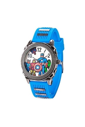 Marvel Comics 80th Anniversary Watch for Men- Blue