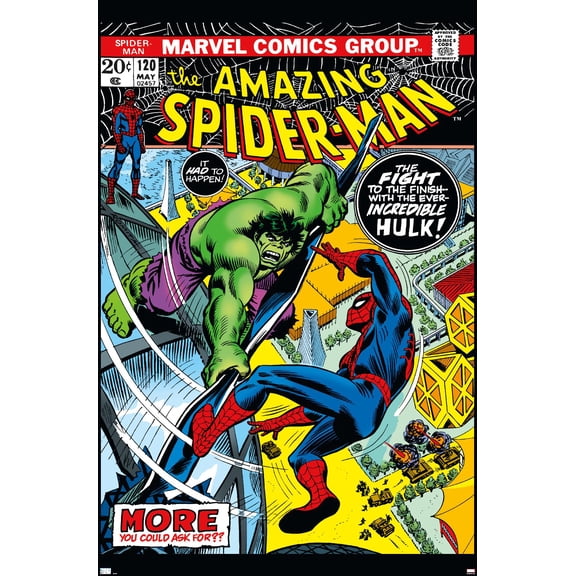 Marvel Comics - Amazing Spider-Man #120 Wall Poster, 14.725" x 22.375"