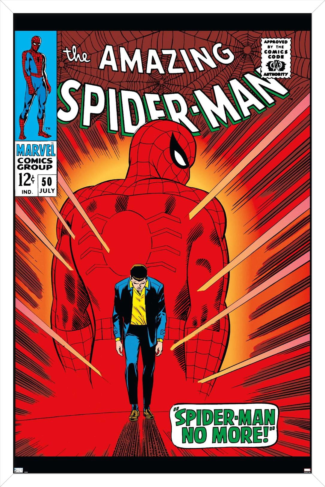 Marvel Comics - Amazing Spider-Man #50 Wall Poster, 14.725" x 22.375" Framed