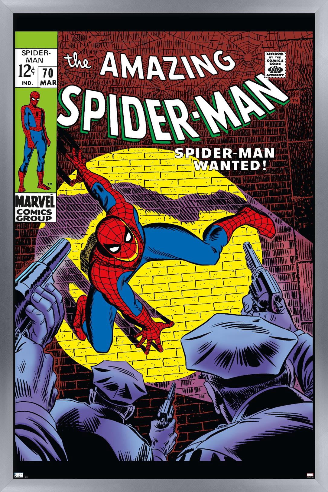 Marvel Comics - Amazing Spider-Man #70 Wall Poster, 14.725" x 22.375" Framed