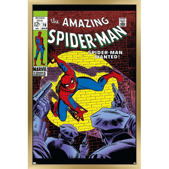 Marvel Comics - Amazing Spider-Man #70 Wall Poster, 22.375" x 34" Framed
