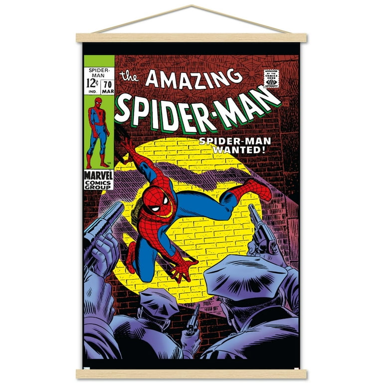 Marvel Comics - Amazing Spider-Man #70 Wall Poster with Magnetic Frame,  22.375 x 34 