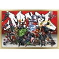 thumbnail image 1 of Marvel Comics - Animated Group Wall Poster, 14.725" x 22.375", Framed, 1 of 5