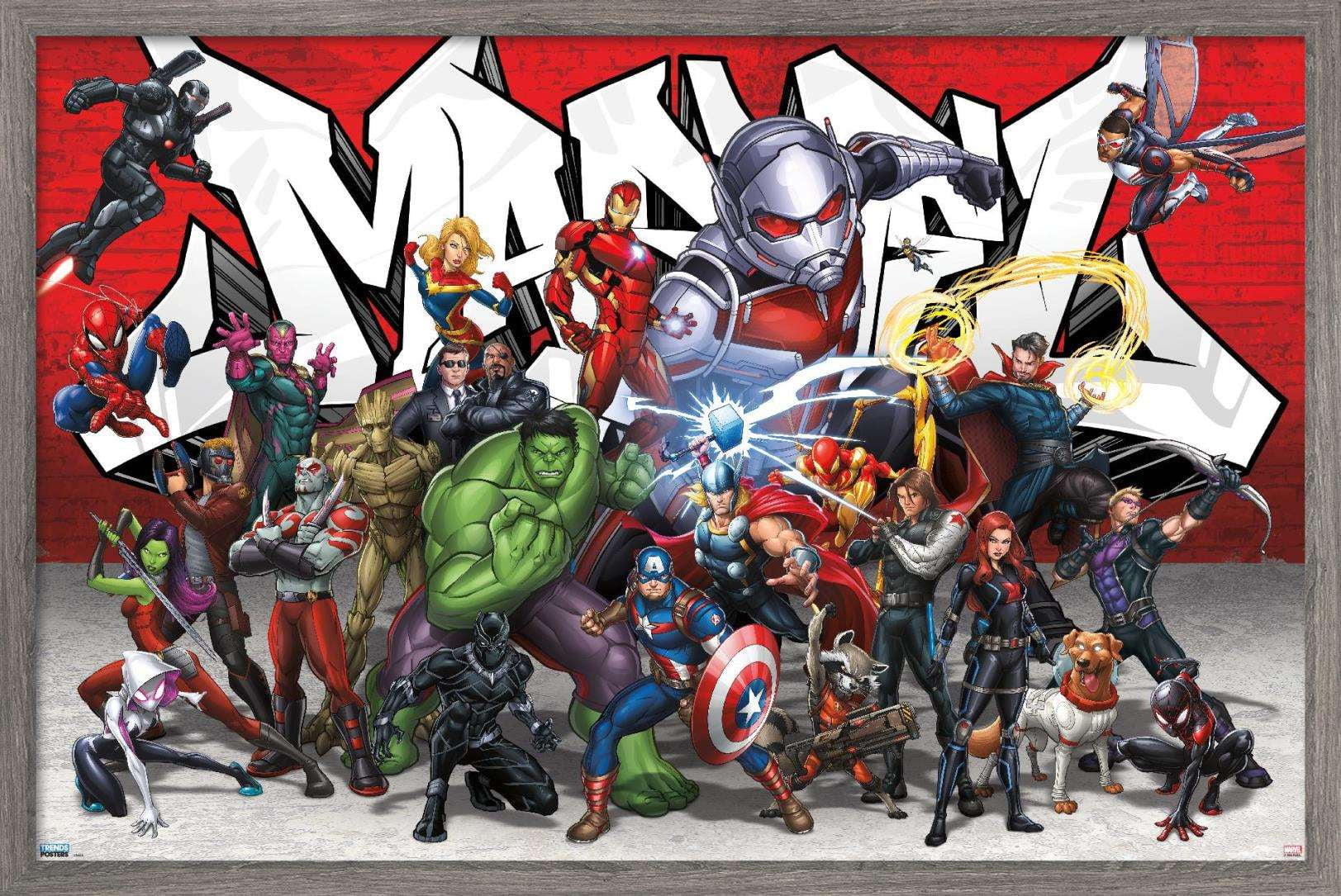 Marvel Avengers: The Kang Dynasty - Logo Wall Poster, 14.725 x 22.375 