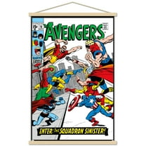 Marvel Comics - Avengers #70 Wall Poster with Magnetic Frame, 22.375" x 34"