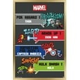 thumbnail image 1 of Marvel Comics - Avengers - 8 Bit Wall Poster, 22.375" x 34", Framed, 1 of 3