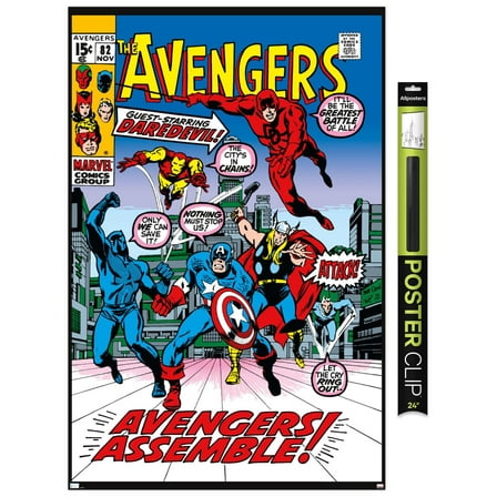 Marvel Comics - Avengers #82 Wall Poster, 22.375" x 34"
