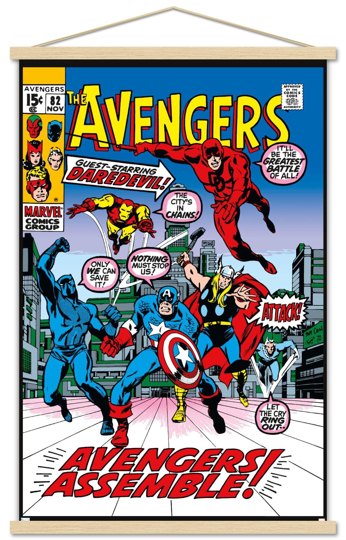 Marvel Comics - Avengers #82 Wall Poster, 22.375