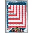 thumbnail image 1 of Marvel Comics - Avengers - Numbers - Multiplication Table Wall Poster, 22.375" x 34", Framed, 1 of 2