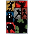 thumbnail image 1 of Marvel Comics - Avengers - Simplistic Grid Wall Poster, 14.725" x 22.375", Framed, 1 of 5