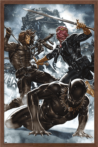 Marvel Comics - Baron Zemo - Secret Empire #9 Wall Poster, 22.375" x 34", Framed