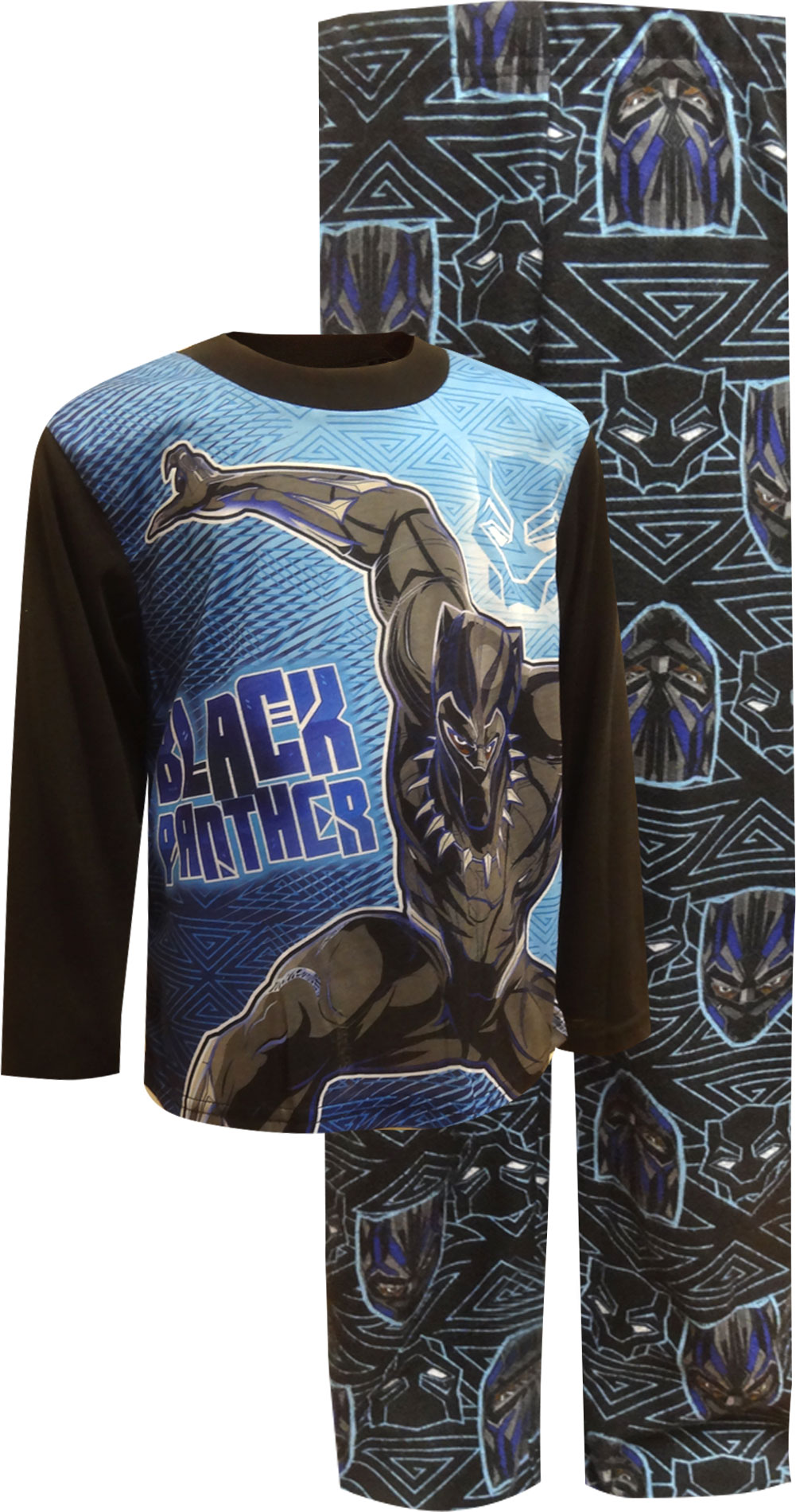 Black panther christmas pajamas hotsell