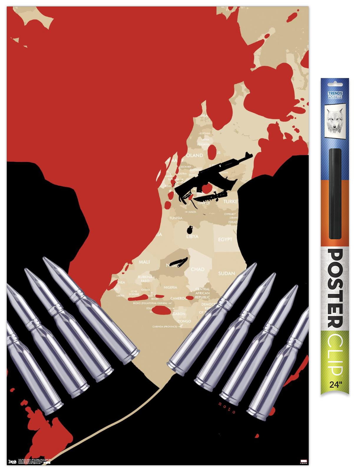Marvel Comics - Black Widow - Black Widow #15 Premium Poster and Poster ...