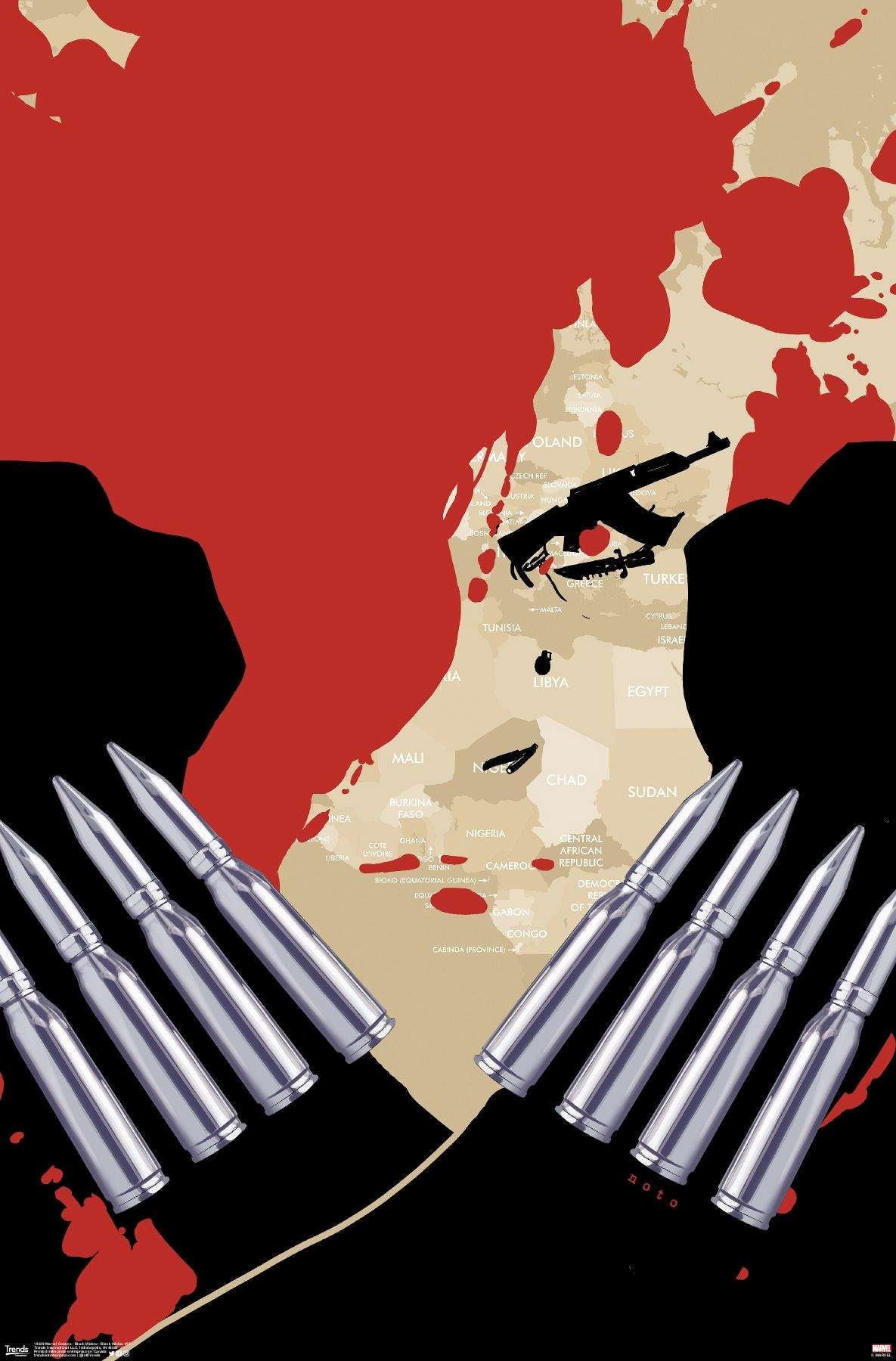 Marvel Comics - Black Widow - Black Widow #15 Wall Poster, 14.725" x 22.375"