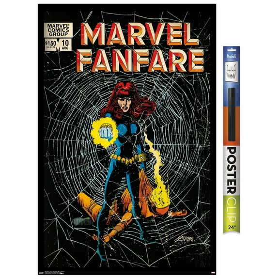 Marvel Comics - Black Widow - Marvel Fanfare #10 Wall Poster, 22.375" x 34"