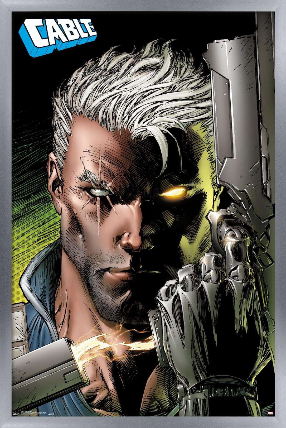 Marvel Comics - Cable Profile Poster