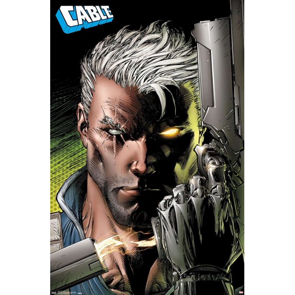 Marvel Comics - Cable Profile Wall Poster, 14.725" x 22.375"