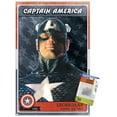 thumbnail image 1 of Marvel Comics - Captain America Card Wall Poster with Pushpins, 14.725" x 22.375", 1 of 6
