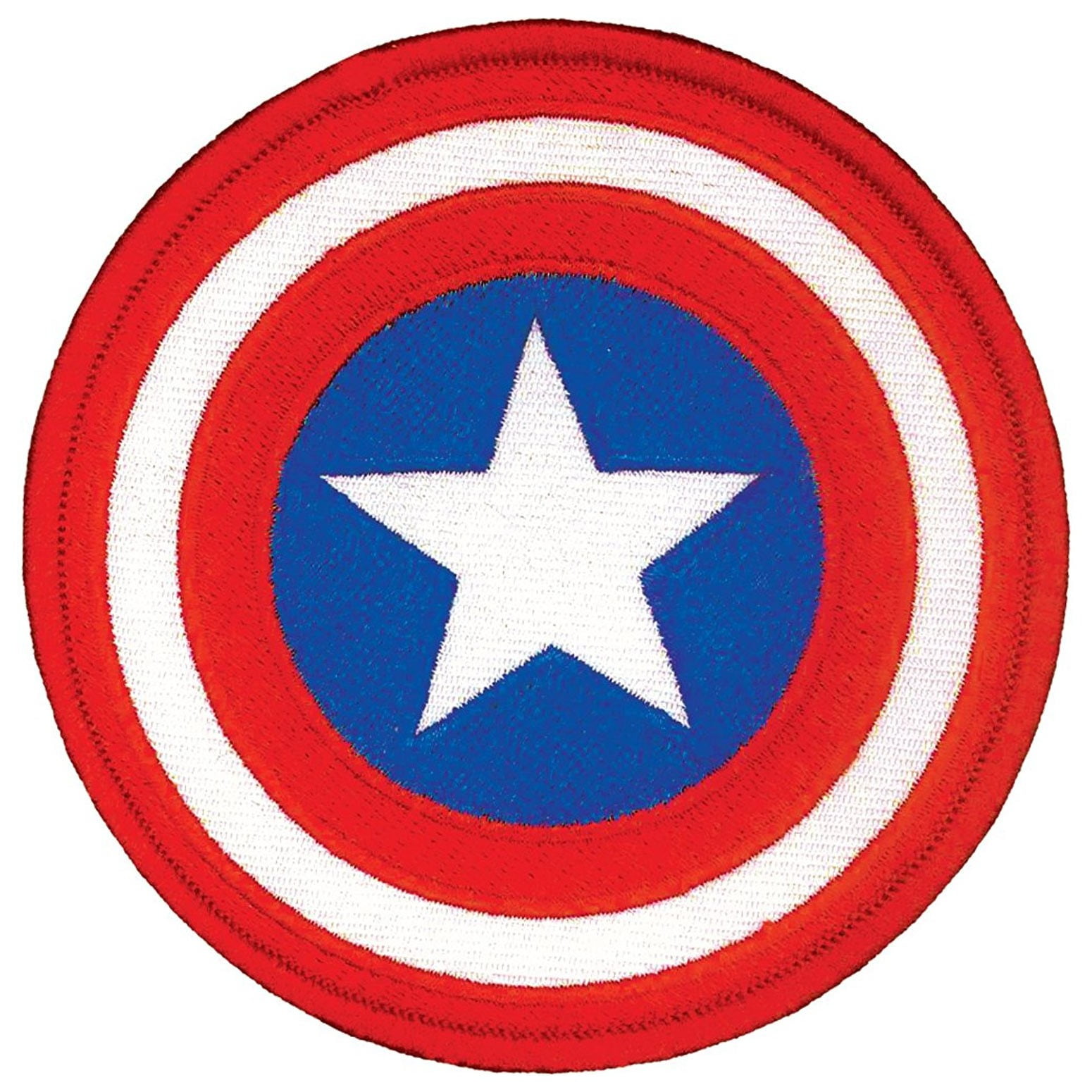 Patch Écusson Captain America Steve Rogers Super-héros (Réf 1) - Thermocollant - LIVRAISON GRATUITE - Collection