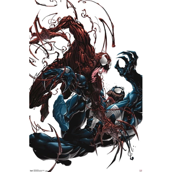 Marvel Comics - Carnage - Battle Wall Poster, 14.725" x 22.375"