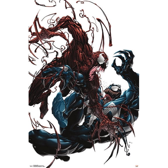 Marvel Comics - Carnage - Battle Wall Poster, 22.375" x 34"