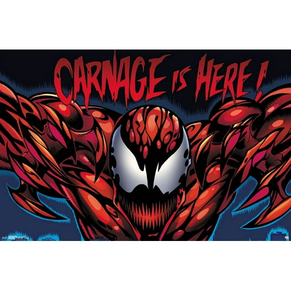 Marvel Comics - Carnage - Classic Wall Poster, 22.375" x 34"