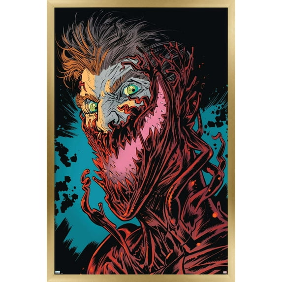 Marvel Comics - Carnage - Cletus Kasady Wall Poster, 22.375" x 34", Framed