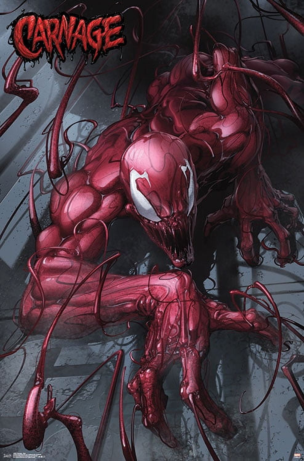 Marvel Comics - Carnage - Wall Wall Poster, 22.375" x 34"
