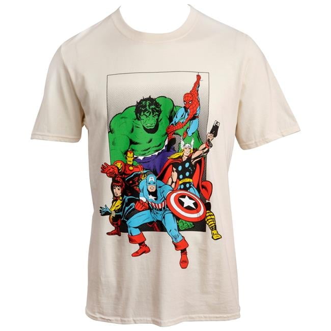 Marvel Comics Classic  Group Stance Pose T-Shirt - Small