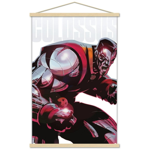 Marvel Comics - Colossus - Classic Wall Poster with Wooden Magnetic Frame, 22.375" x 34"