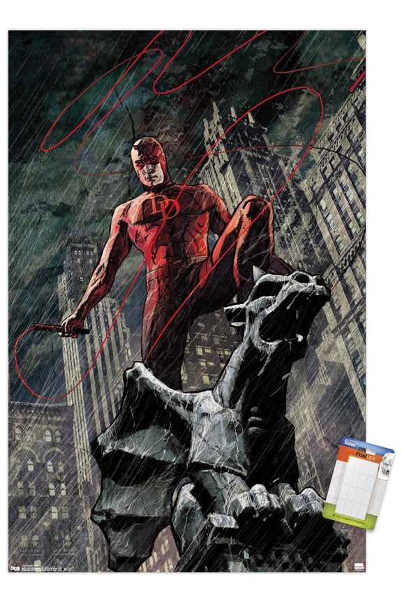 Marvel Comics - DaredeVil - Hell's Kitchen DeVil Wall Poster, 14.725" x 22.375"