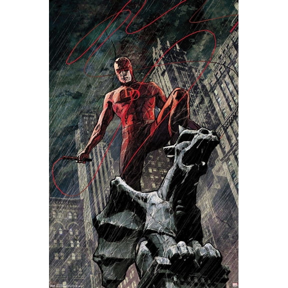 Marvel Comics - DaredeVil - Hell's Kitchen DeVil Wall Poster, 14.725" x 22.375"