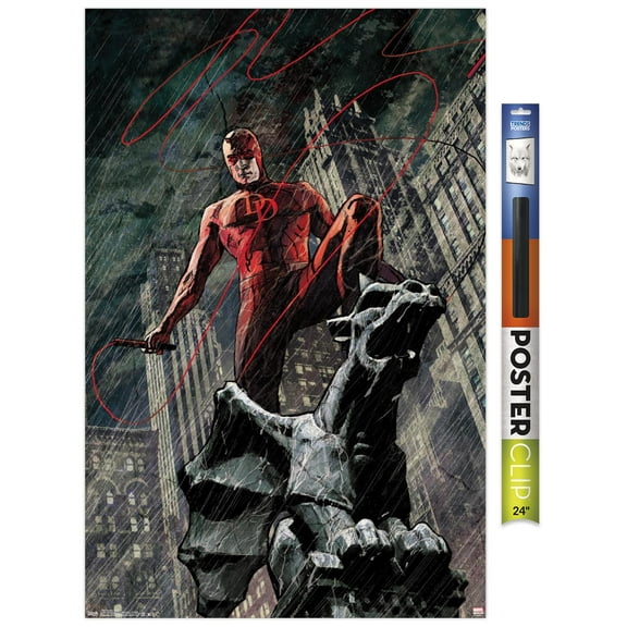 Marvel Comics - DaredeVil - Hell's Kitchen DeVil Wall Poster, 22.375" x 34"